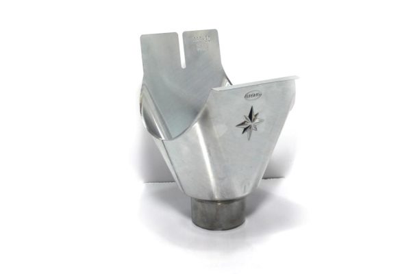 Zink duitse uitloop M333 ø80mm