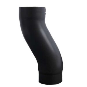 Vestis HWA sprongbocht Ø100mm Aluminium K2 MAT Graphite Black h.o.h. 50mm