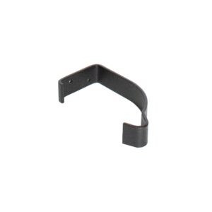 RedFox dakgootbeugel 125mm kort RAL9005 zwart