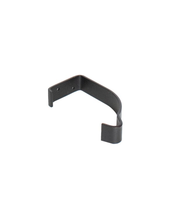 RedFox dakgootbeugel 125mm kort RAL9005 zwart