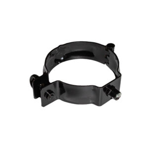 RedFox standaard pijpbeugel 90mm RAL9005 zwart