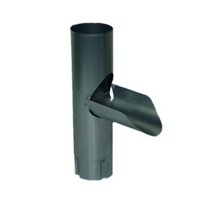 RedFox uitloop 90mm om regenton te vullen RAL7024 grafietgrijs