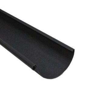 RedFox dakgoot 125mm 4 meter RAL 9005 zwart