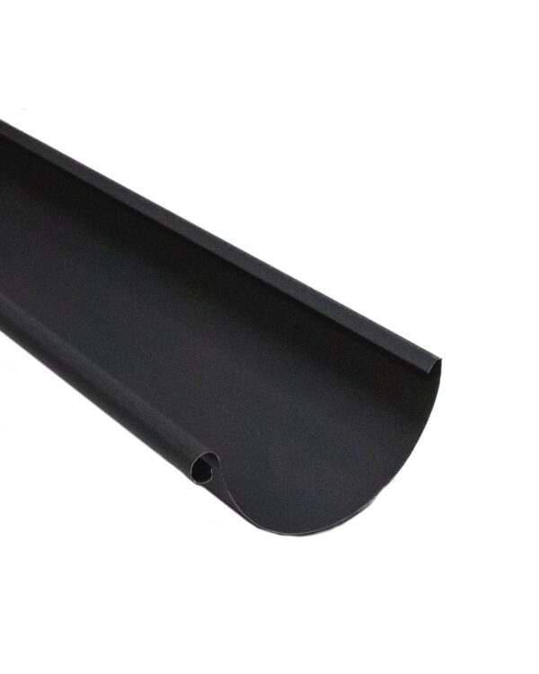 RedFox dakgoot 125mm 4 meter RAL 9005 zwart