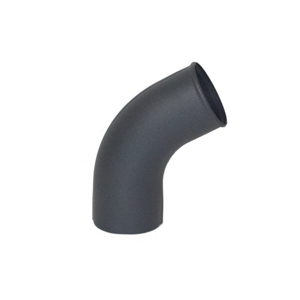 RedFox bocht 60 graden 90mm met schoen RAL 7024 grafietgrijs